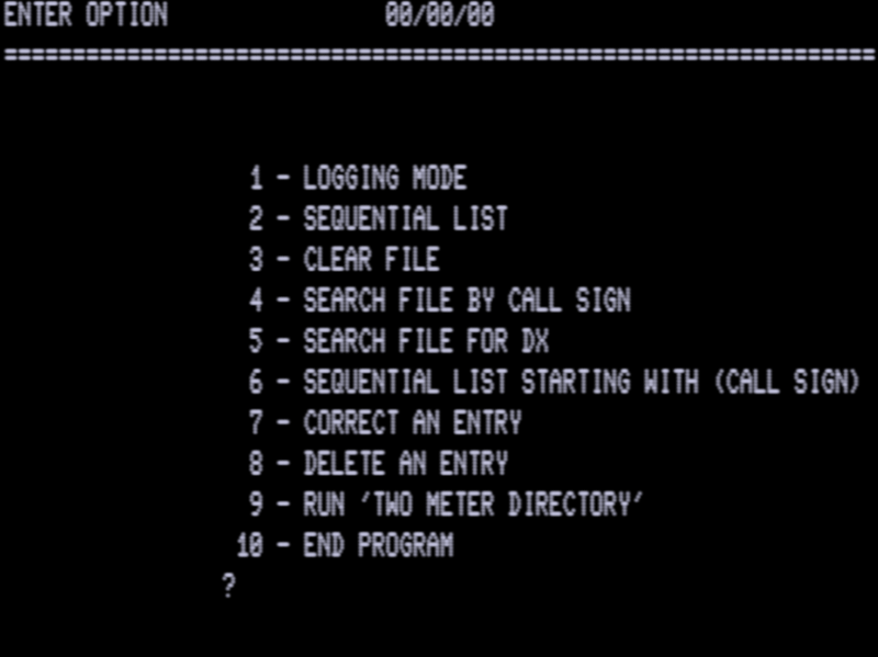 Screen shot